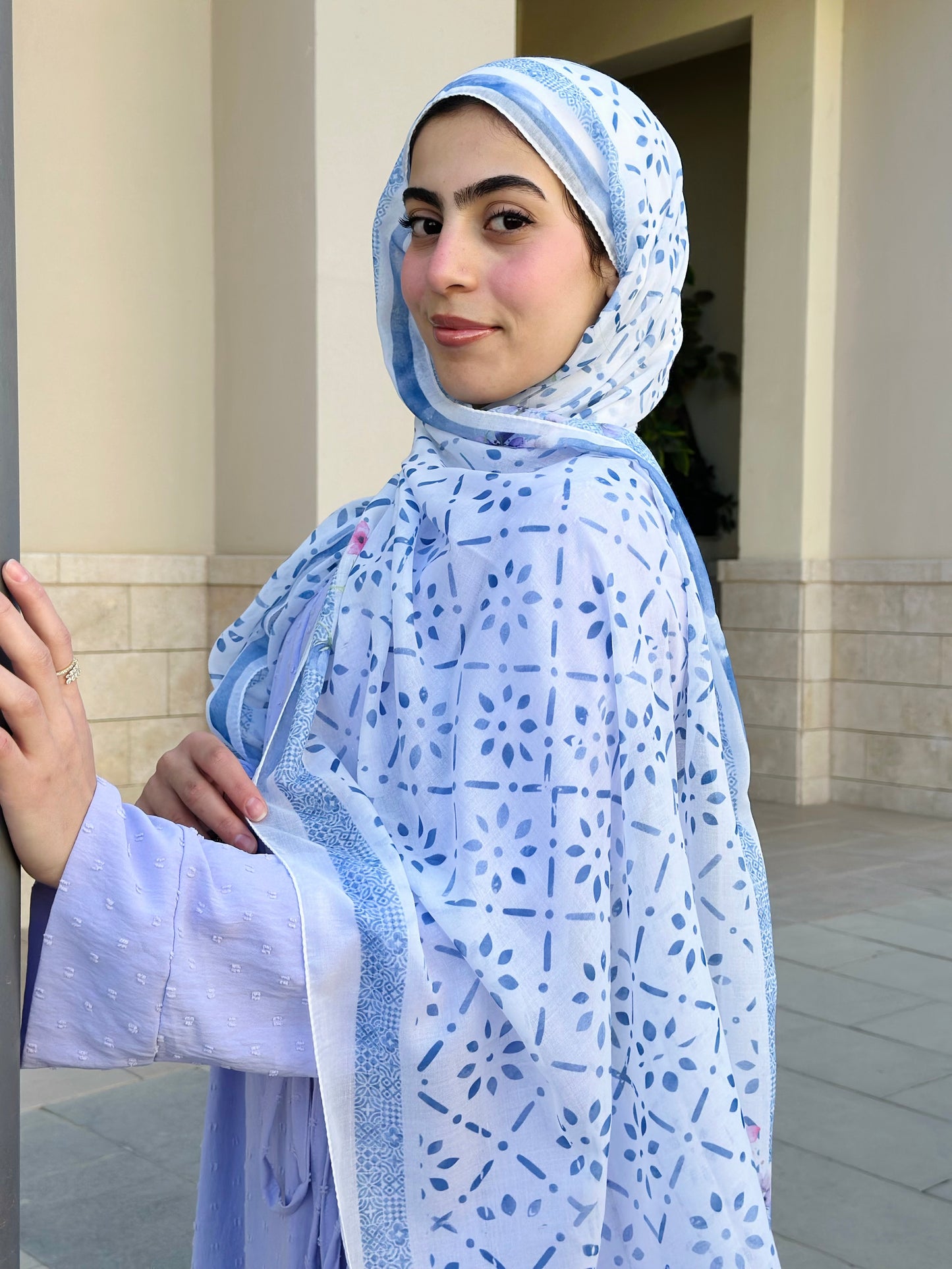 Magical Blue in Cotton Modal