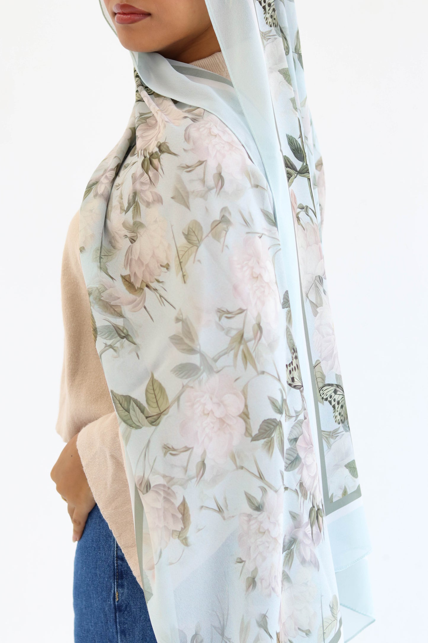 Crystal Petal in chiffon