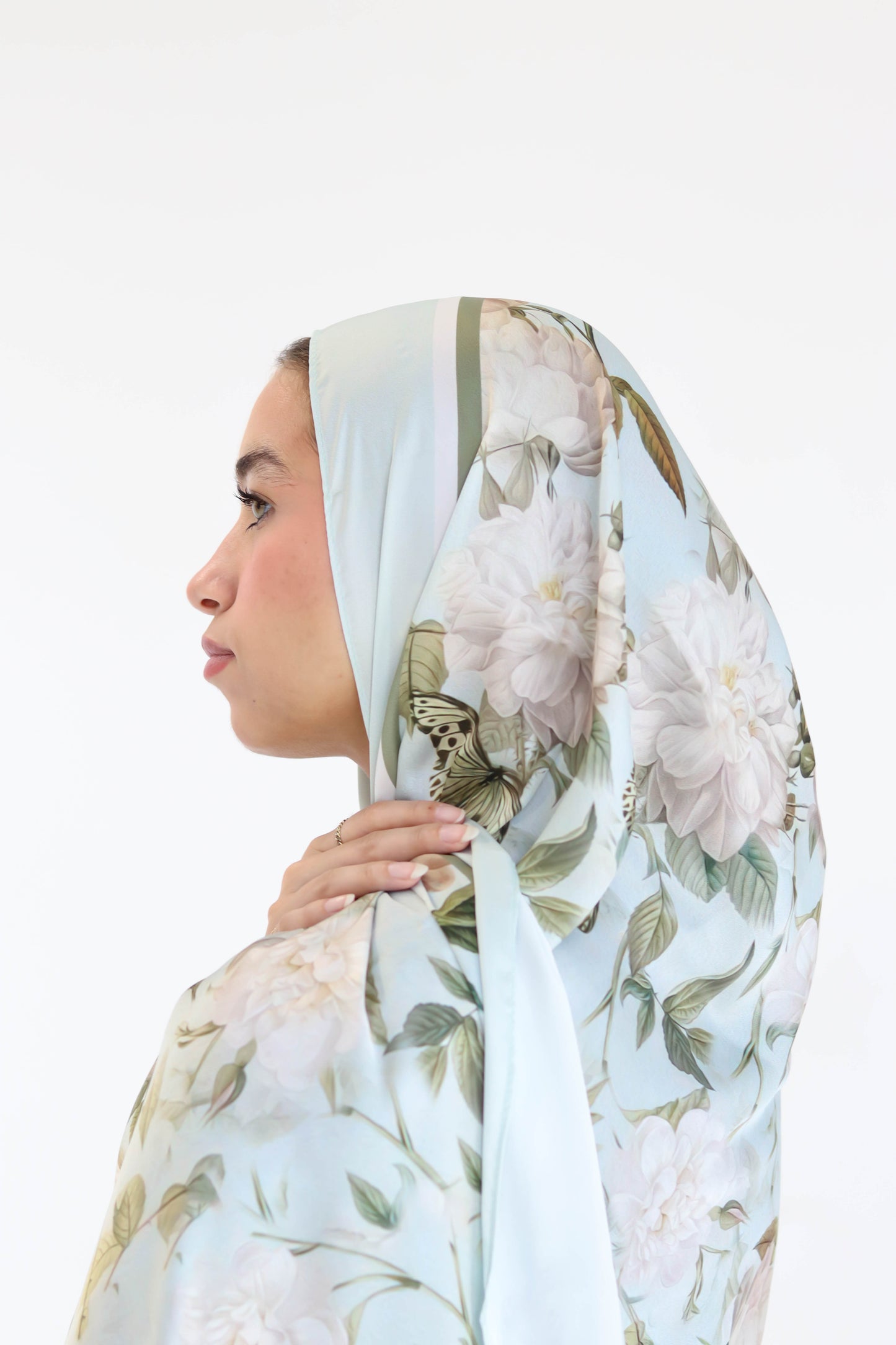 Crystal Petal in satin