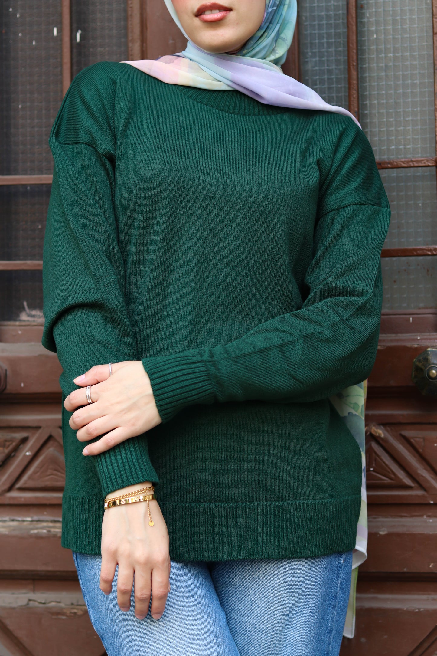 Lina pullover in Olive