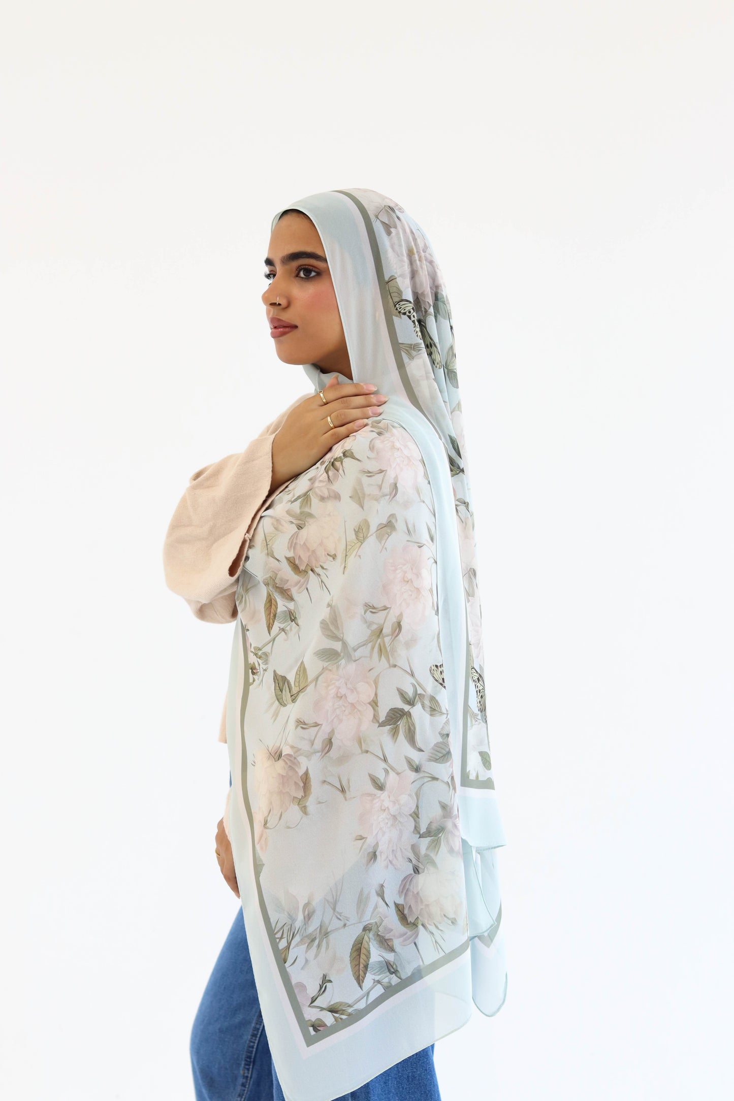 Crystal Petal in chiffon