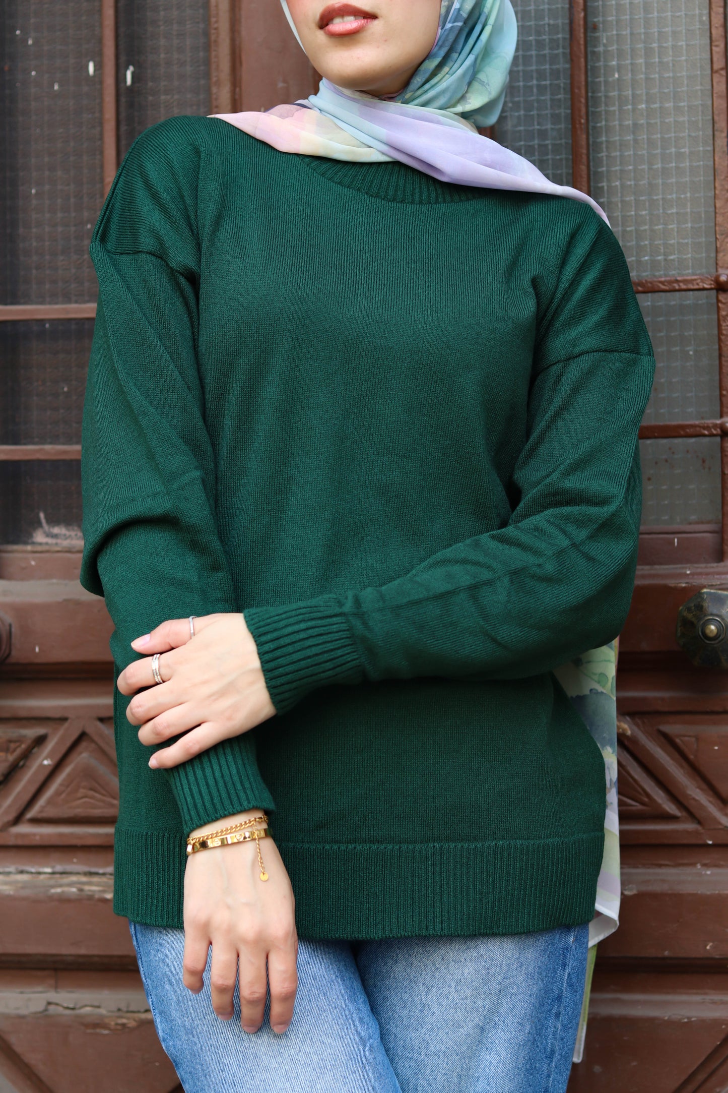 Lina pullover in Olive