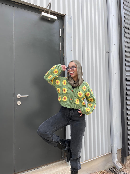 Sunshine Bloom cardigan